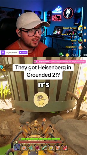 They got Heisenberg from Breaking Bad in Grounded 2!? #grounded #grounded2 #groundedgameplay