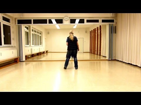Line-Dance Kurs Anfänger: Mini Barrel, Demo & Schritterklärung (deutsch)