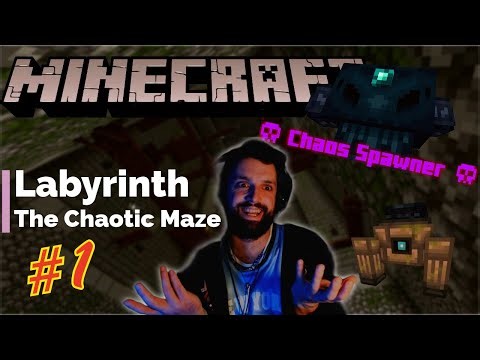 Cherchons-le labyrinthe chaotique ! ▶ Minecraft modé (Part 1)