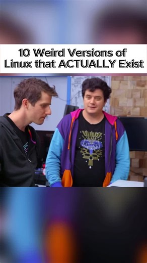 P15.10 Weird Versions of Linux that ACTUALLY Exist #LinusTechTips#LTT#TechReview#PCBuilds#Tech#fyp