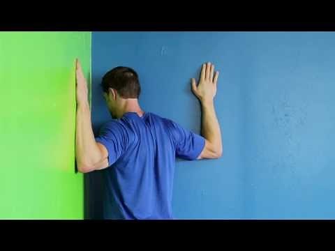 Corner Wall Chest Stretch