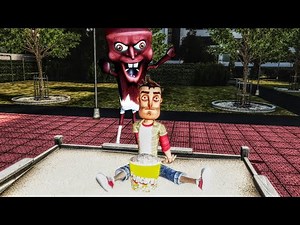 I Went on Vacation but SpookyBob Found Me in Gmod?! (Garry's Mod Multiplayer Gameplay Roleplay)