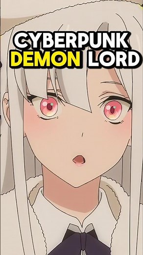 This NEW Anime is CYBERPUNK DEMON LORD 😍