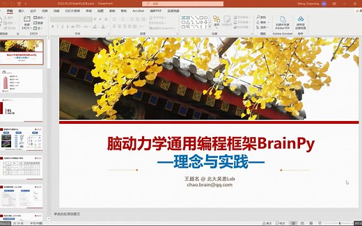 计算神经科学动力学编程框架BrainPy介绍