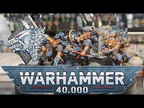 Warhammer 40K Space Wolf Wulfen - How I Paint Fur