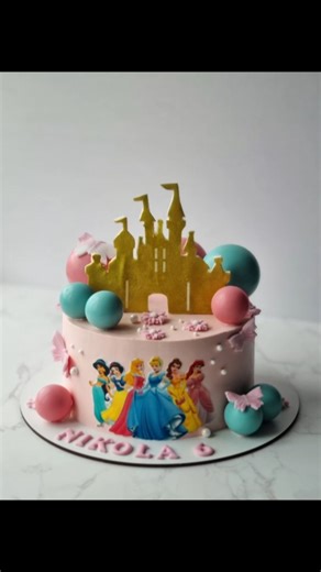 Disney princesses cake #girlscakeideas #disneycakes #Disneyprincessescakeideas #Disneyprincessescake