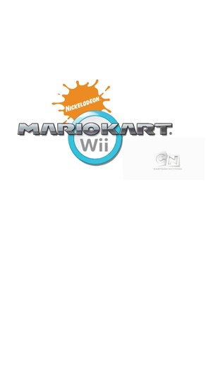 nickelodeon cartoon network mario kart wii
