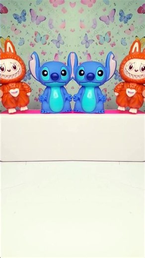 Stitch vs Labubu #toys #funny ##shorts #stitch #labubu #labubuviral #youtubeshorts