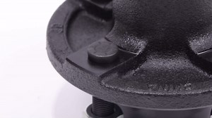 labwork 4 on 4 Inch Trailer Hub Kit Include 1 Inch Square BT8 Spindle and Trailer Bearing Kit Suitable for 2000lbs Axles