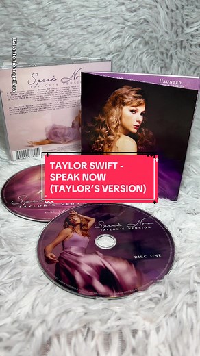 Taylor Swift Speak Now Taylor's Version CD Unboxing