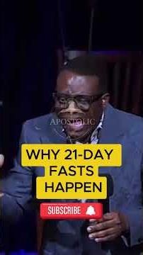 There's an Anointing That Will Make You Love Dry Fasting | Apostle Arome Osayi #dryfasting #anoint