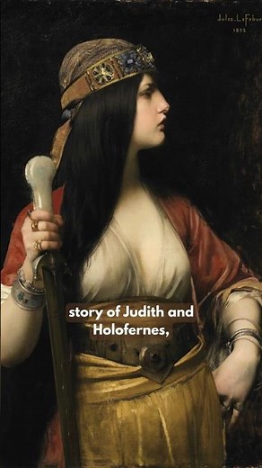 Judith and Holofernes in art history 🗡️ #arthistory #history #artwork #art