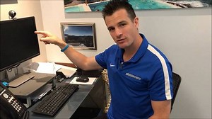 DESK HACK #2: Correct ergonomic workstation set-up: [FINAL PART 10]: PHEW! we are here. Finally, if you are using a laptop, use a plug in screen to keep your head level and neck in neutral. Problems also arise with people who are NOT touch typists... they are always looking down at the keyboard... is this causing your neck pain?!! 👀 food for thought | Physio Fitness / Physio REHAB