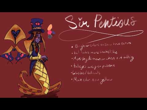 Sir Pentious reimagine |HAZBIN HOTEL|