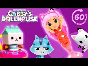 1  HOUR of Gabby's Toy Play Adventures! Games, Crafts & MORE! | GABBY'S DOLLHOUSE - Videos For Kids