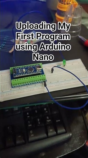 Simple Blink Program #arduino #arduinonano #esp32 #electronics #programming