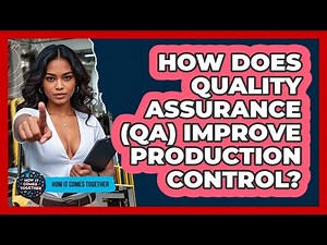 How Does Quality Assurance (QA) Improve Production Control? - How It Comes Together