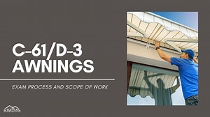 Awnings Contractor: C-61 / D-3 License - Digital Constructive