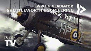 4.1K views · 158 reactions | This is one for the Shuttleworth fans... a look back to some of the engineering work going on at Old Warden back in 1996. Plus displays from the WWI aircraft, including the LVG. Ending with the beautiful sound of the Gladiator - stick around for a landing in blustery conditions at the end. | PlanesTV.com | Facebook