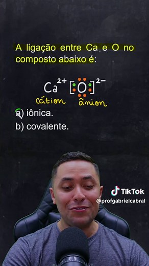 Ligação Iônica e Ensino de Química com Cabral