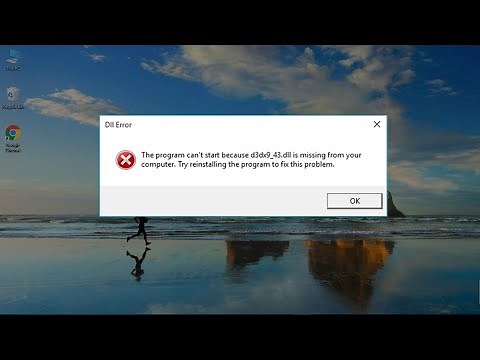 How to Fix d3dx9_43.dll Missing error Quickly Using DirectX End User Runtime Web Installer.
