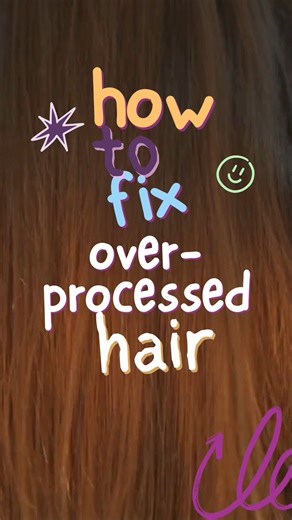 1.9K views | Hair fried from coloring, bleaching, or too much heat?  You don’t have to chop it all off (unless you want to ✂️). Here’s how to actually fix over-processed hair: ✨ Use bond-builders (they’re the real MVPs) ✨ Hydrate + strengthen (but not too much of either) ✨ Go easy on heat + sulfates ✨ Trim those ends ✨ Be patient — recovery takes time, but it’s possible  | Colored Hair Care | Facebook