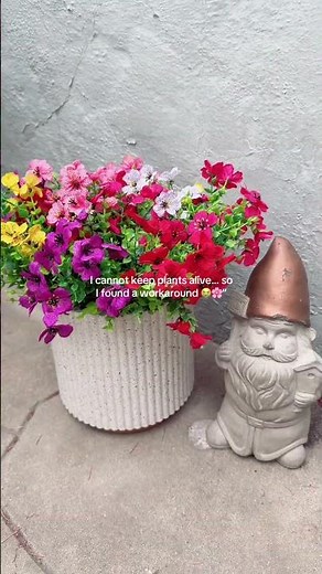 UV resistant artificial flowers for outdoor decor 🌸 colorful fake flowers for porch, patio, and