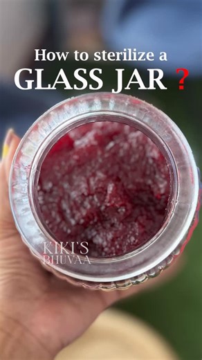 Rj Keerthi on Instagram: "JAR STERILISING 101 You think your jam or premixes goes bad fast? Most times, it’s not the recipe… it’s the jar. This one skill alone can save you money, time and heartache in the kitchen. ❤️ Like this if you’ve ever made a perfect jam… and lost it to a bad jar. 📌 Save it because you’ll need this every time you make jam, pickles or premixes. 🔁 Repost so someone stops wasting their hard work. 📩 Share it with that friend who keeps asking why their jam “ferments”. ✨ Tag