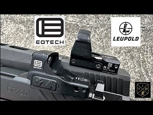EOTech EFLX vs Leupold DeltaPoint Pro – Best Pistol Red Dot?