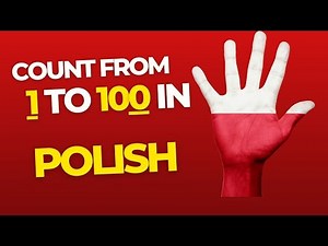 Count in POLISH from 1 to 100 #poland #counting #howto #how