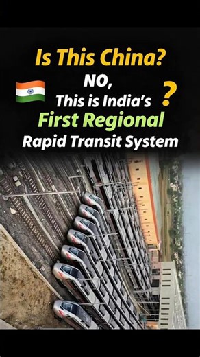 FIRST REGIONAL RAPID TRANSIT SYSTEM 🇮🇳#shorts