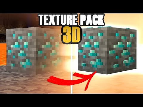 QUE BUEN TEXTURE PACK 3D!!! | Minecraft 1.18.1 - capítulo 103