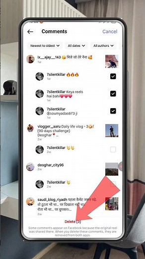 Delete All Instagram Comments in One Click | Instagram Tips #shorts
