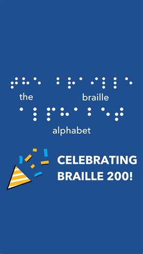 26K views · 307 reactions | January is #BrailleLiteracyMonth and the year #2025 also marks the 200th anniversary of #Braille!  In an age when so much is communicated through written word, braille remains a vital tool. From books to signage to documents, #BrailleLiteracy ensures that individuals with #VisualImpairments can access the same information as everyone else in a format that’s most accessible to them. #Braille200 | Perkins School for the Blind | Facebook