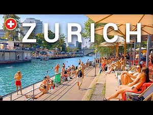 The Most Beautiful Walk In The World: Limmat River, Zurich