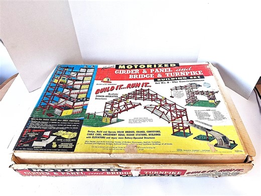 1960 Kenner Motorized Building Set No. 8 the Constructioneer Incomplete READ - Etsy