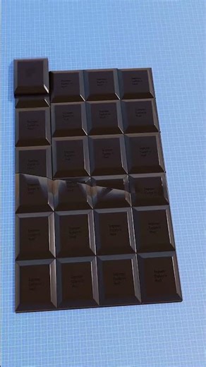 Truque do chocolate infinito EXPLICADO! #curioso #incrivel #interessante