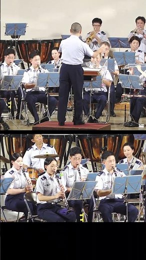 航空自衛隊 中部航空音楽隊「雨にぬれても」2 指揮：3等空佐 山本史月 たそがれコンサート2025 大阪城音楽堂 #shorts