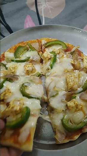 veg pizza recipe # Paneer Pizza recipe #short video