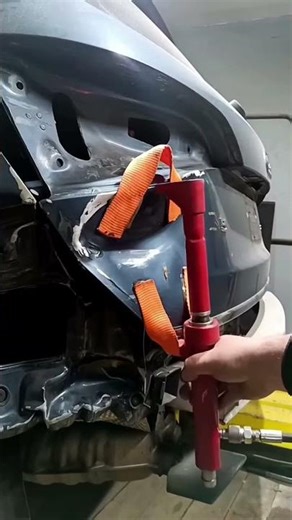 Massive Trunk Dent Repair! Satisfying Rear Trunk Panel Pull – Auto Body Repair Transformation