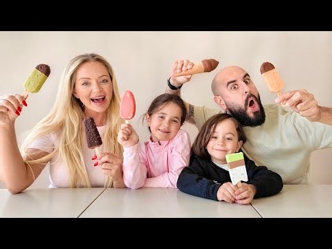 TESTAR ÅRETS GLASSNYHETER FRÅN GB GLASS🍦PAPPA PRUTTAR!