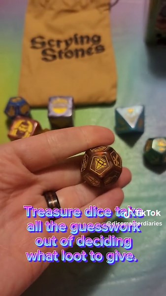DM Dice! #gamemaster #ttrpg #dicemasterdiaries #dnd #dice #dicetok