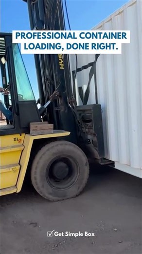 Professionally Loaded Storage Containers from Get Simple Box