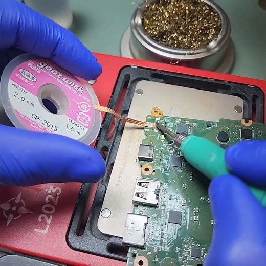 Fixing crappy Lenovo USBc charging port design by #itsolverepairs