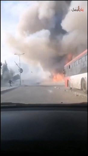 🦅 𝐂𝐨𝐦𝐛𝐚𝐭𝐏𝐢𝐱 🦅 on Instagram: "A Syrian Arab Army (SAA) T-72 main battle tank suffers a catastrophic explosion in southern Damascus, sending its turret into the air. The incident was recorded from a car during the lightning rebel advance on the capital. The T-72's turret weighs at least 12 tons."