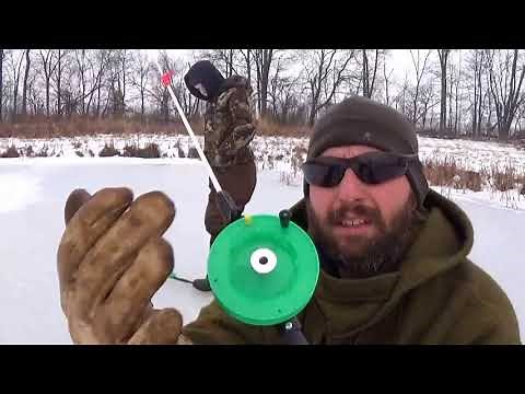 Ice Fishing with the Schooley Spring Bobber Pole