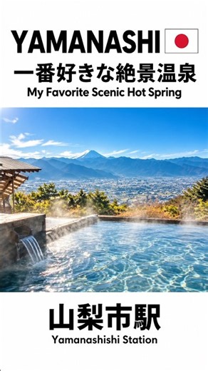 [Yamanashi's Most Scenic Hot Spring] My Favorite Open-Air Bath | "Hottarakashi Onsen" with Views ...