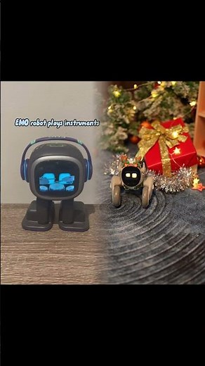 EMO robot jams on instruments - #robot #robots