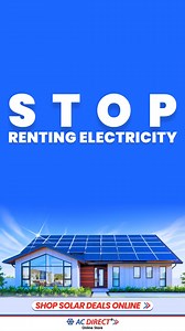 ⚡ STOP renting electricity | START owning your power! ⚡ Take control of your energy with reliable solar solutions that put money back in your pocket. Enjoy long-term savings, energy independence, and a greener future. 🌞💰 ✅ Free delivery nationwide! 🛒 It's as easy as Click, Pay, Install! #SolarPower #EnergySavings #OwnYourPower #GoGreen #SustainableLiving #ACDirect #IndustryLeaders | ACDirect