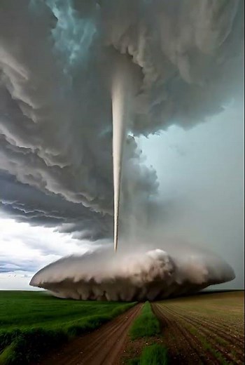 Massive Storm Approaches Highway | Real Dashcam Footage of Dark Clouds Rolling In #viral #trending